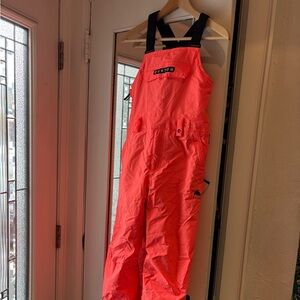 Burton Vibrant Coral Bib Snow Pants